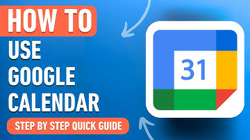 How to Use Google Calendar (Everything explained)