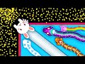 WHO WINS ? GIANT SNAKE VS. MONSTER SNAKE ENCOUNTER SNAKE.IO🐍 BEST SNAKE GAME !