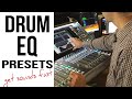 Drum EQ Techniques | Drum EQ Live Presets for Fast Drum Sounds