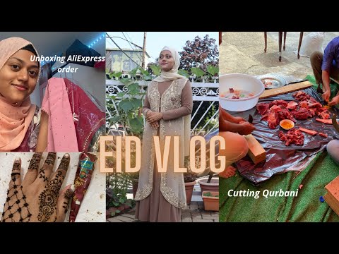 HOW I SPENT MY EID 2022 |VLOG| AliExpress Hijab Haul