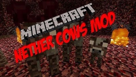 NETHER COWS | Minecraft Mod Spotlight