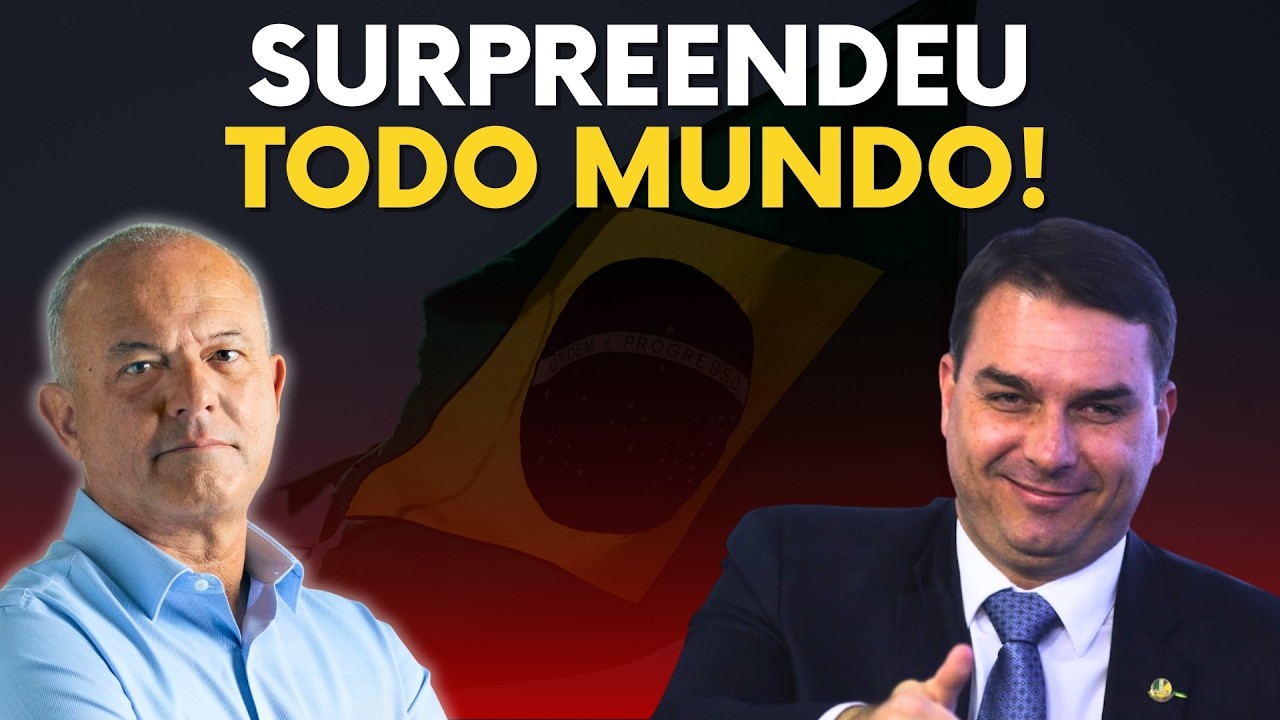 Resultado de Flávio Bolsonaro surpreende todo mundo e Roberto Motta faz análise