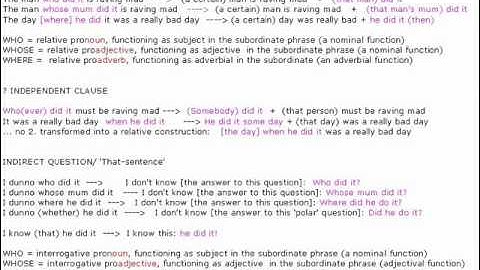 Language Learning 7: syntax
