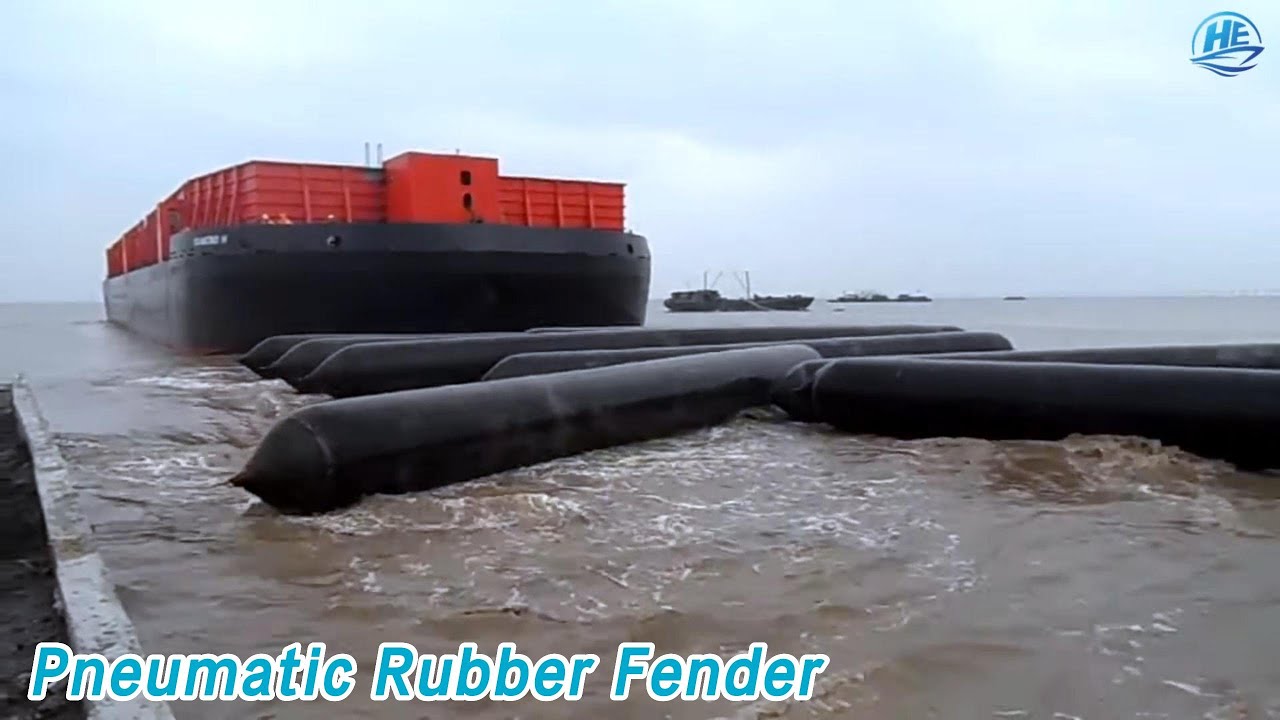 Heavy Lifting Pneumatic Rubber Fender Airbag BV Certificated For Launching