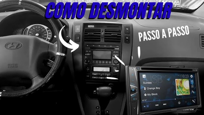 Hyundai Tucson Stereo Removal - YouTube