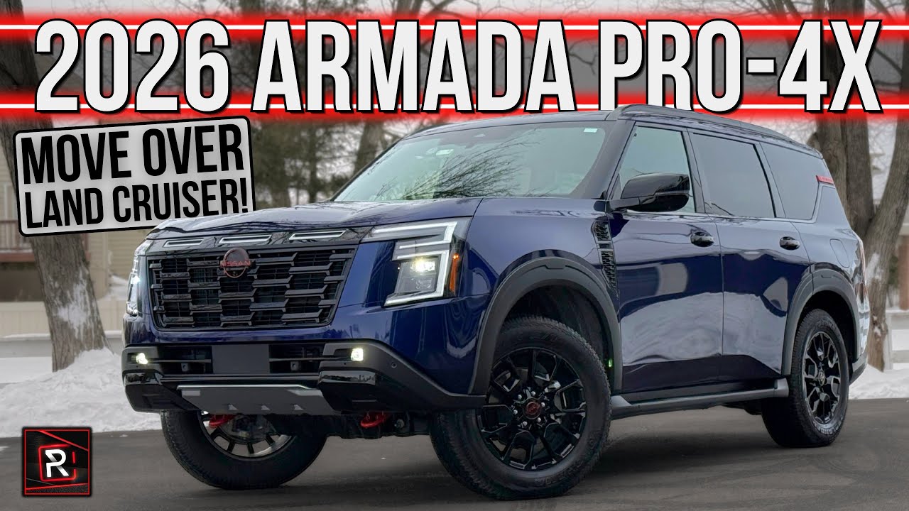 The Better Land Cruiser?! | 2026 Nissan Armada Pro-4X Detailed Review