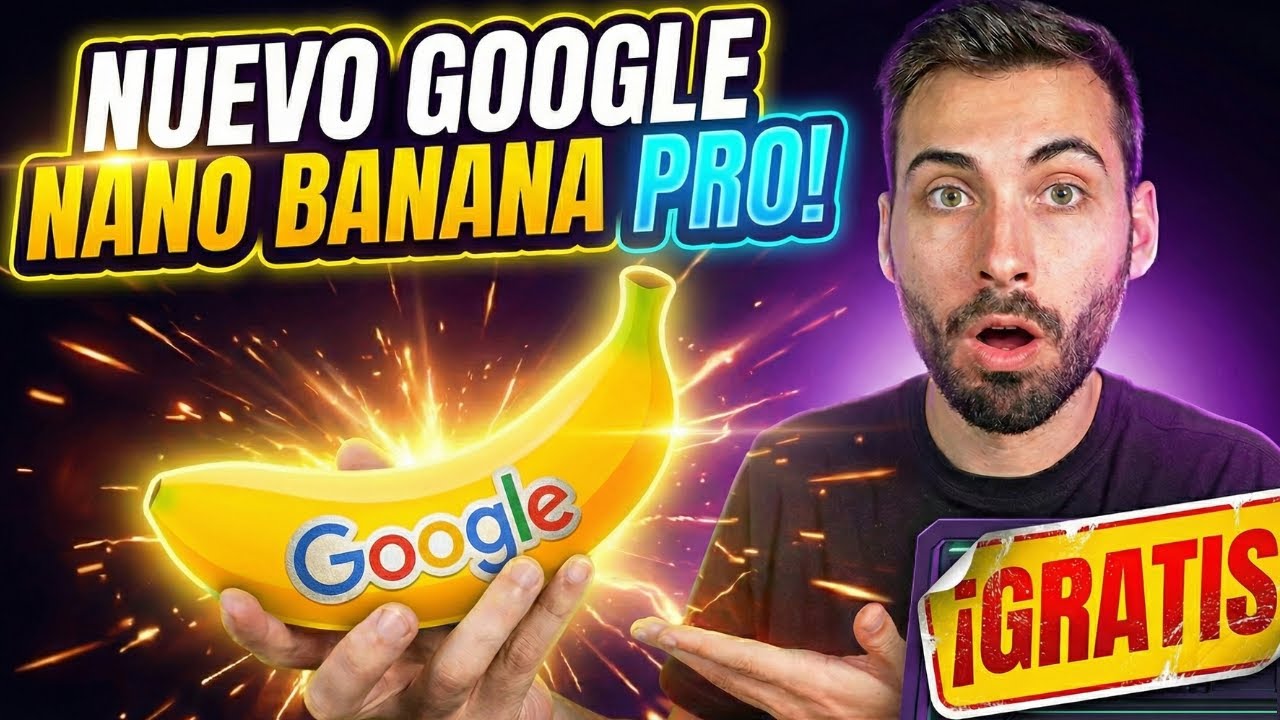 🍌 Nano Banana PRO hace lo nunca visto y es GRATIS - YouTube