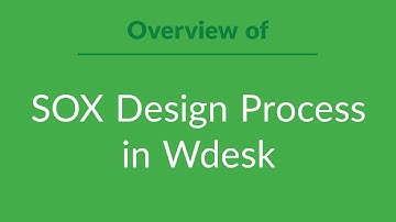 Overview of SOX Design Process in Wdesk