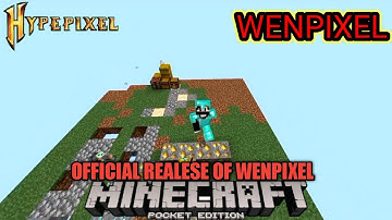 OFFICIAL REALESE OF WENPIXEL SKYBLOCK AN HYPIXEL LIKE SERVER #wenpixel #craftersmc #satnetwork