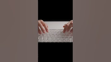 Oddly Satisfying Keyboard Typing ASMR ⌨️✨ #relaxing #redefiningcutting #keyboard