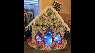 Time-Lapse Gingerbread House Build by Little Mrs DIY 2,706 views 5 years ago 10 minutes, 23 seconds
