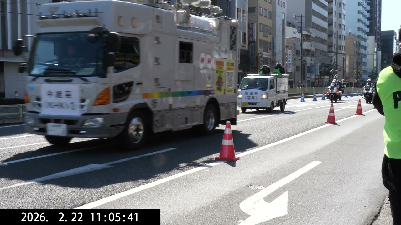 ４K編集版　大阪マラソン2026 定点37.4km 2.22