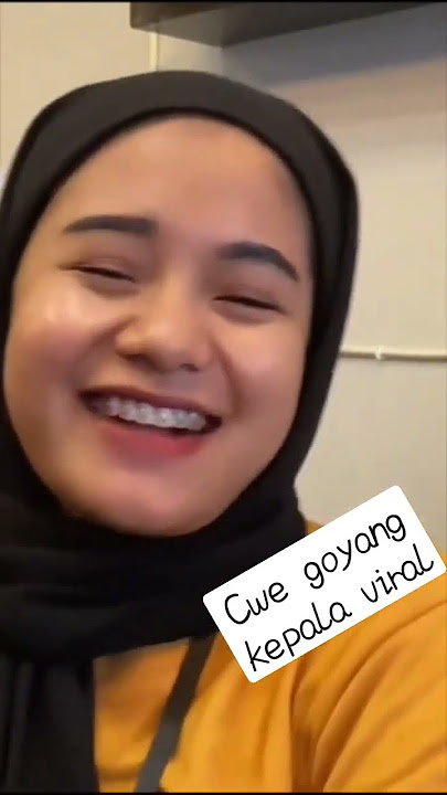 cwe goyang kepala viral #shorts #goyangtiktok