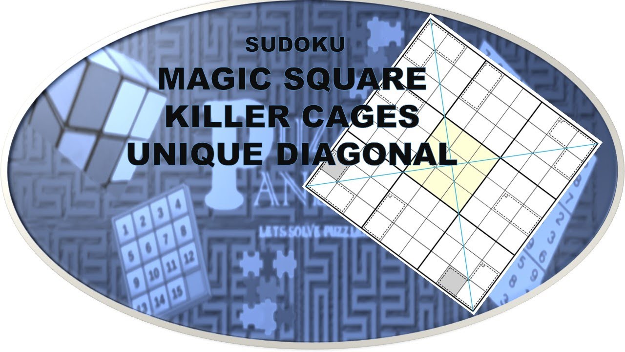 Sudoku Magic Square + Killer Cages (English) Phistomefel Ring