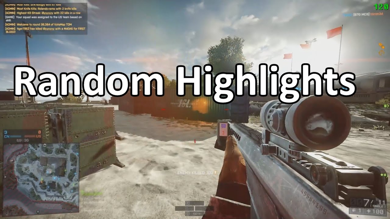 Hard Drive Wipe | Random Highlights Ep.10 | Battlefield 4 - YouTube