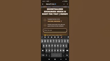 Centralized vs  decentralized exchanges which i right for your! MEMEFI