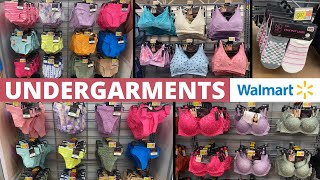 💛NEW WALMART UNDERGARMENTS ARE IN STOCK‼️WALMART SHOP WITH ME | WALMART INTIMATES | WALMART BRAS
