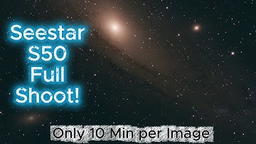 Seestar S50 Smart Telescope In Action (FULL IMAGING SESSION) !!!