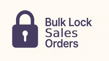 Bulk Lock Sales Orders in Odoo | Speed Up Order Management | #Odoo18 #SalesApp @Odonity  #odoo