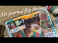 Art Journal Flip Through: collage & quotes (Quarantine Edition) #journaling #creativeideas