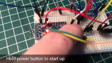Arduino latching power circuit