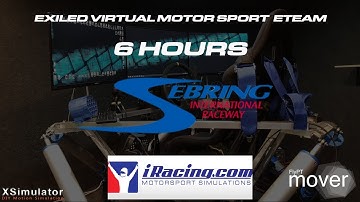 6 Hours of Sebring - iRacing - 6DOF Motion - VR