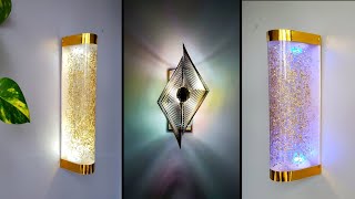 DIY trendy wall sconces ideas for modern interior design | stylish wall light | Craft Angel