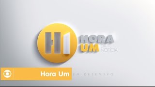 Hora Um é o novo telejornal da Globo