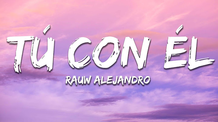 Rauw Alejandro - Tú Con Él (Letra / Lyrics)