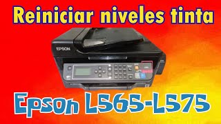 Reiniciar niveles de tinta  Epson L565 y L575 by JorgeTech98 660 views 4 months ago 3 minutes, 24 seconds