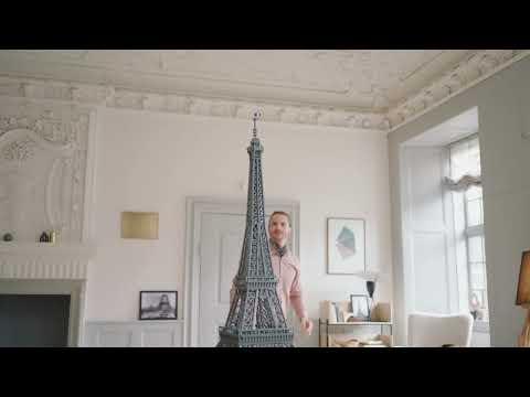 World's Biggest LEGO Eiffel Tower Set