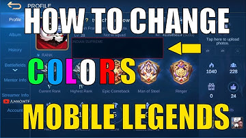 How to Change Color Font in Description Mobile Legends Bang Bang / MLBB