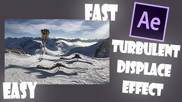 Turbulent Displace | After Effects Tutorial