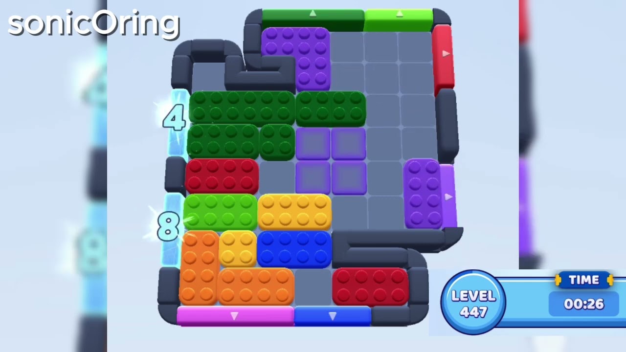 Color Block Jam Level 447 - YouTube