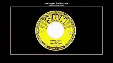 (1961) Sun 356-A ''What'd I Say'' Jerry Lee Lewis & His Pumping Piano