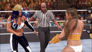 Ronda Rousey vs. Ice Cold - WWE 2K22 - Royal Girl Fights 💜