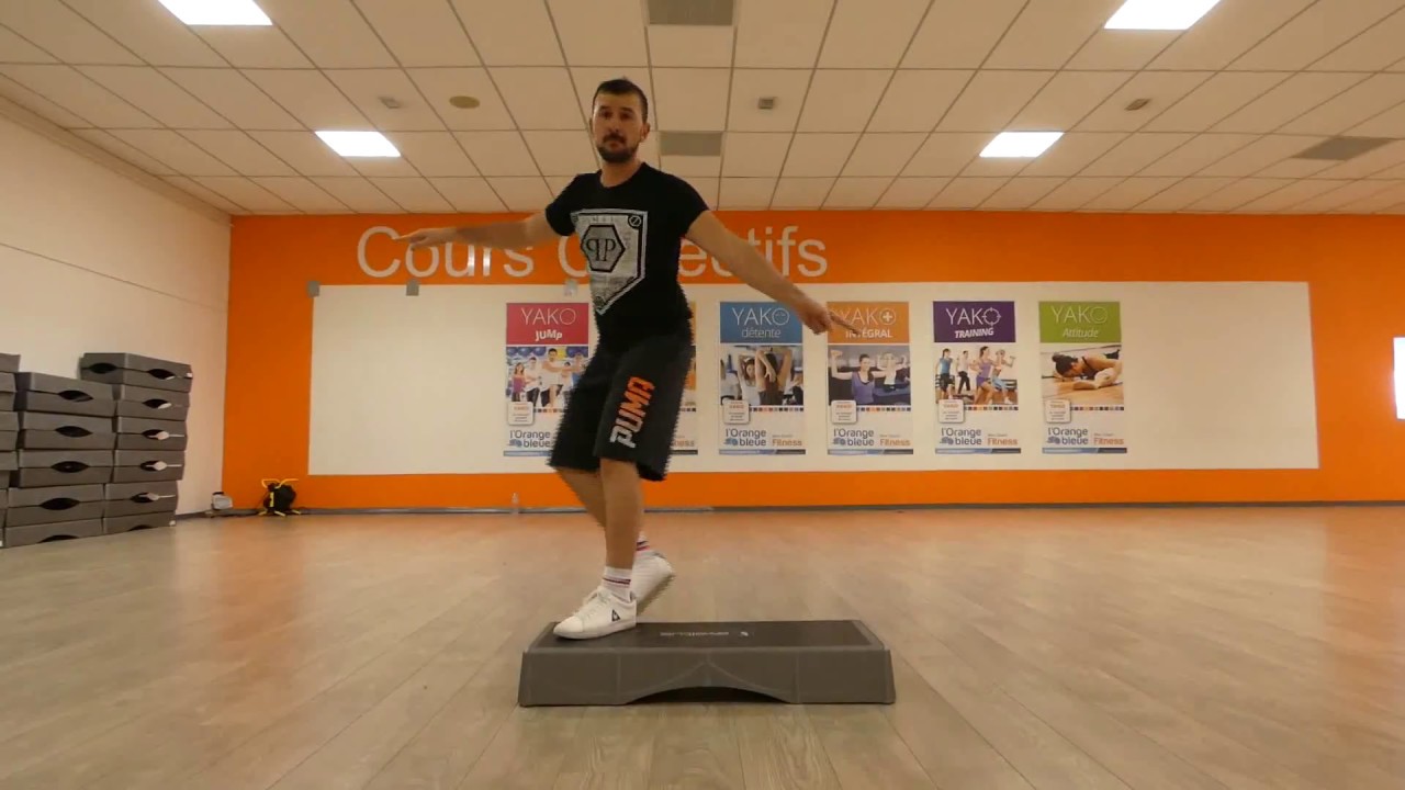 STEP CHOREOGRAPHY 89 Step by step Intermediate - YouTube