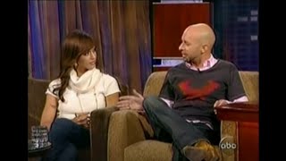 Neil Strauss Picks Up Jessica Alba Jimmy Kimmel show