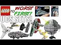 LEGO Worst To First | ALL LEGO Star Wars UCS SETS!