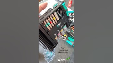 ✨ Wera Tool-Check Modular Set 1 🤘 New Wera Tools 2025 | THE GIOI MOI JSC