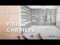 Fixing cabinets  how to elevate your cabinets to furniture grade