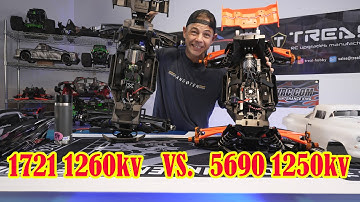 TRAXXAS XRT 8s HOBBYWING 5690 1250kv VS. Castle Creations 1721 1260kv