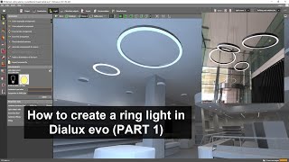 How to create a ring light in Dialux evo (PART 1)