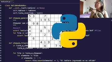 SUDOKU con PYTHON Parte 1 - #hablemosdepython