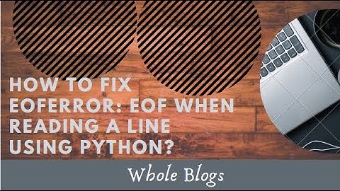 EOF When Reading a Line