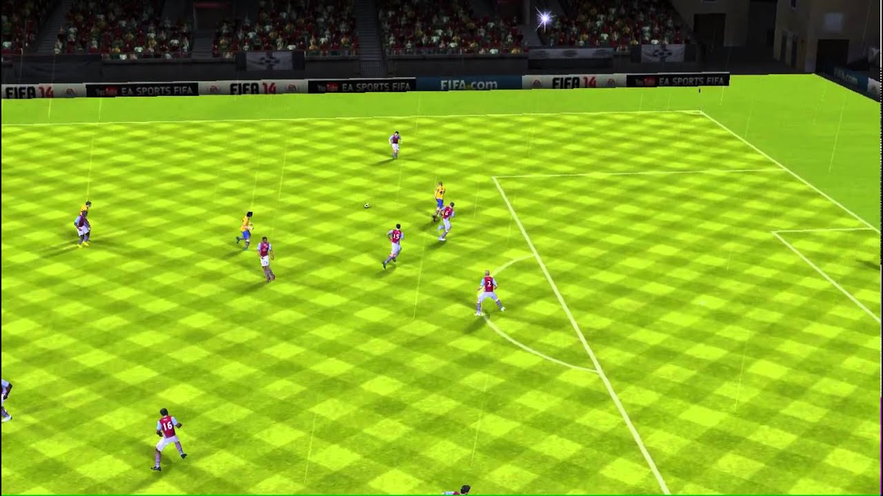 FIFA 14 iPhone/iPad - Aston Villa vs. Arsenal - YouTube