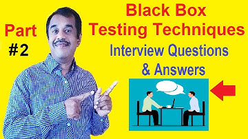 black box testing techniques interview questions and answers | testing shala