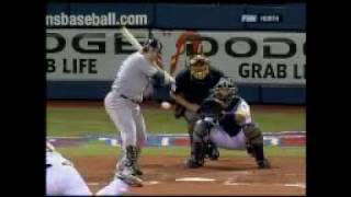 2008 Rays: eric Hinske hits solo homer vs Twins (4.16.08)