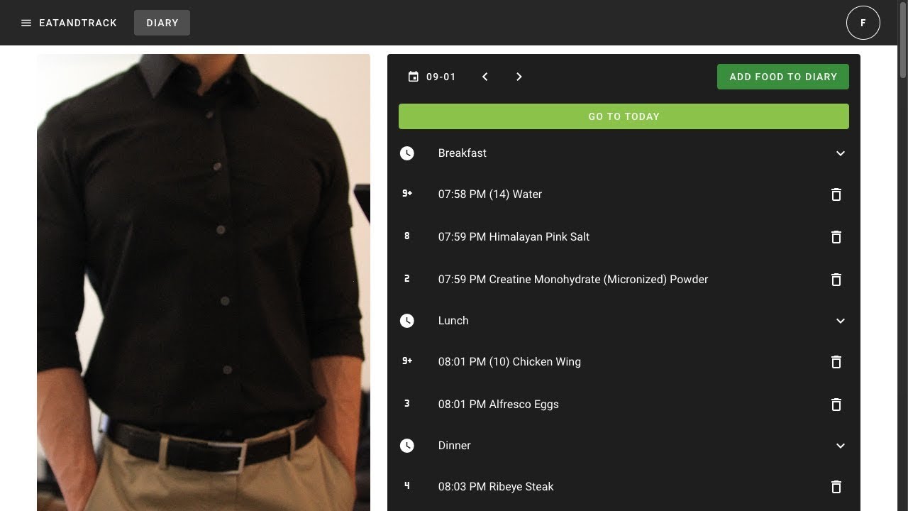 Keto & Carnivore Meal Plan for Muscle: Tracking with EatAndTrack.com - Supplements & Brain Health