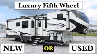 Is buying a used LUXURY fifth wheel worth it? Check this out before you buy!